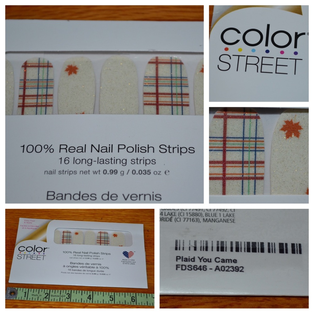 Women’s Color Street Nails - Plaid You Came